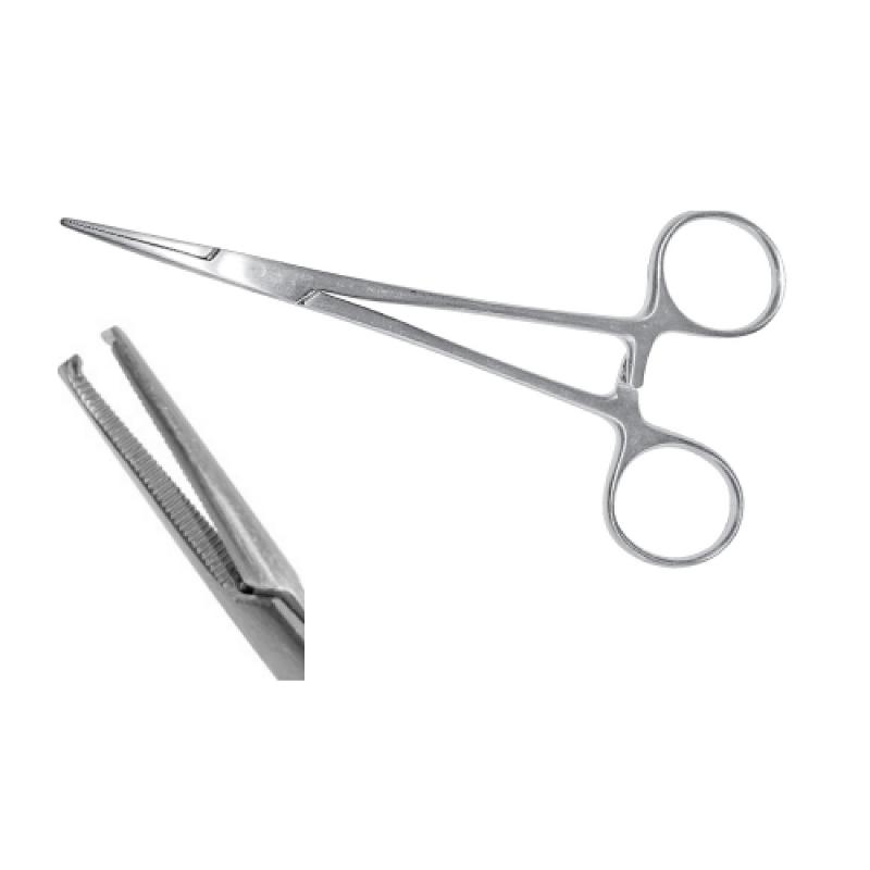 Затискач судинний Micro-Mosquito, прямий, 12 см, J-17-030, Surgicon.